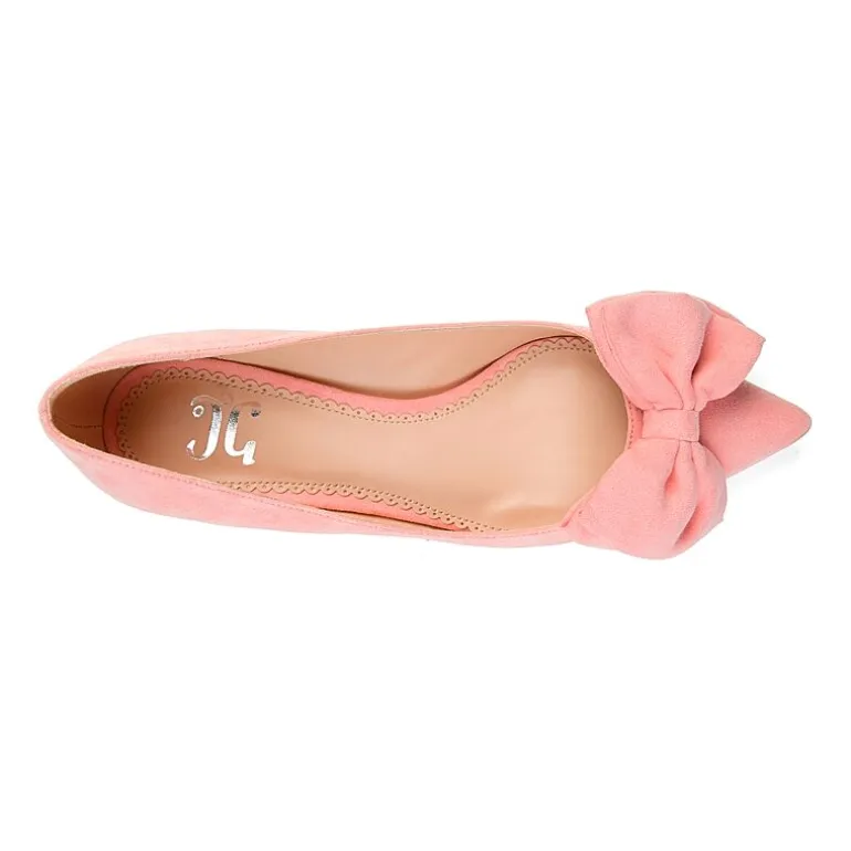 Journee Collection Womens Orana Pumps Slip-on Pointed Toe Kitten Heel