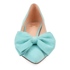 Journee Collection Womens Orana Pumps Slip-on Pointed Toe Kitten Heel