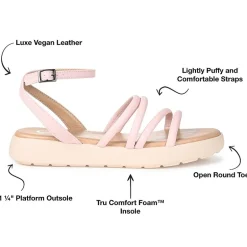 Journee Collection Womens Palomma Strap Sandals