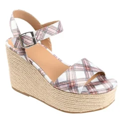 Journee Collection Womens Pearrl Wedge Sandals