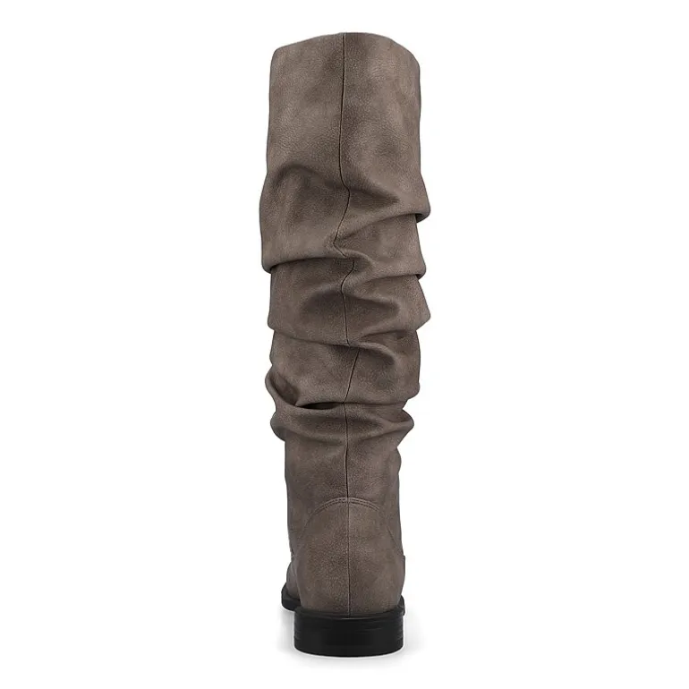 Journee Collection Womens Pennie Block Heel Dress Boots