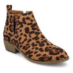 Journee Collection Womens Rimi Block Heel Booties