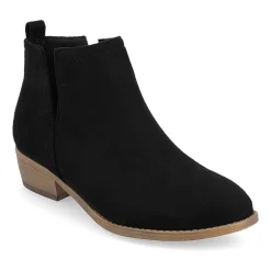 Journee Collection Womens Rimi Block Heel Booties