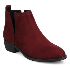 Journee Collection Womens Rimi Block Heel Booties