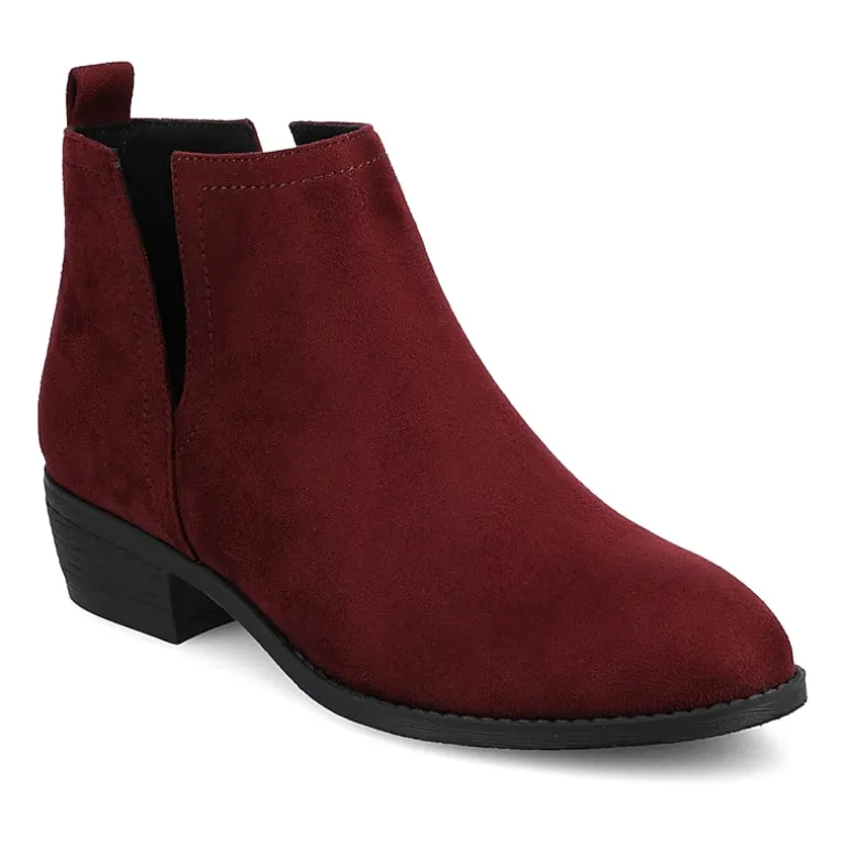 Journee Collection Womens Rimi Block Heel Booties