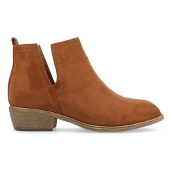 Journee Collection Womens Rimi Block Heel Booties