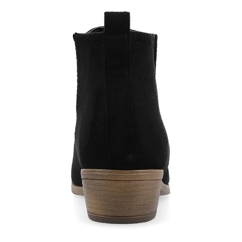 Journee Collection Womens Rimi Block Heel Booties