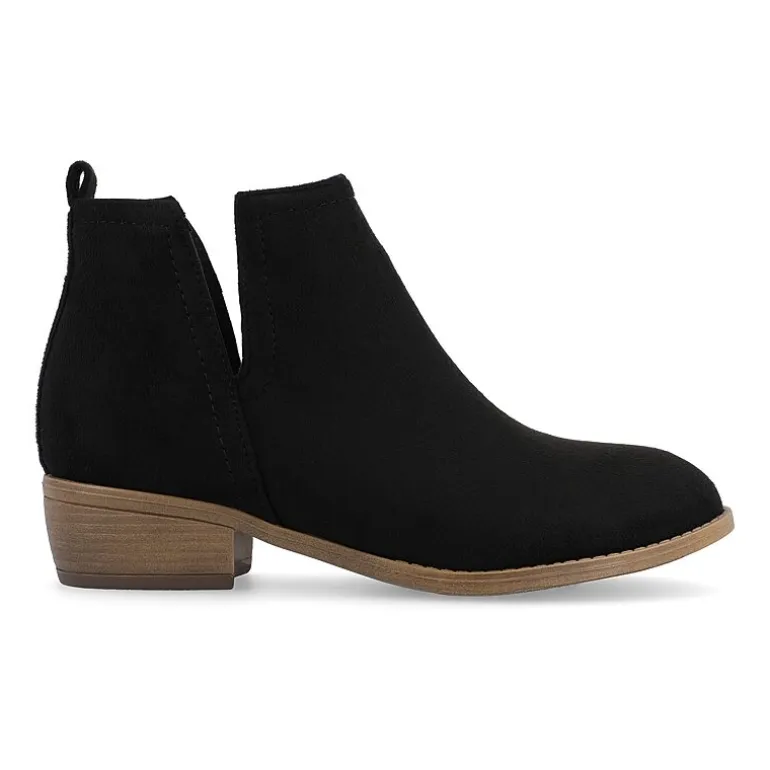 Journee Collection Womens Rimi Block Heel Booties