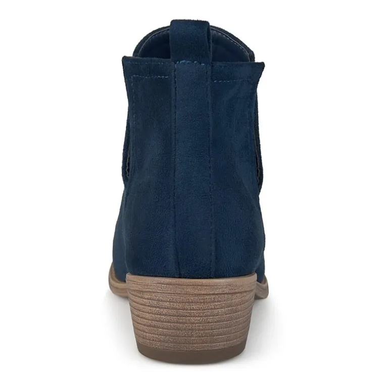 Journee Collection Womens Rimi Block Heel Booties