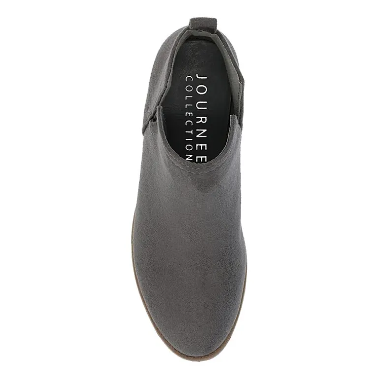 Journee Collection Womens Rimi Block Heel Booties
