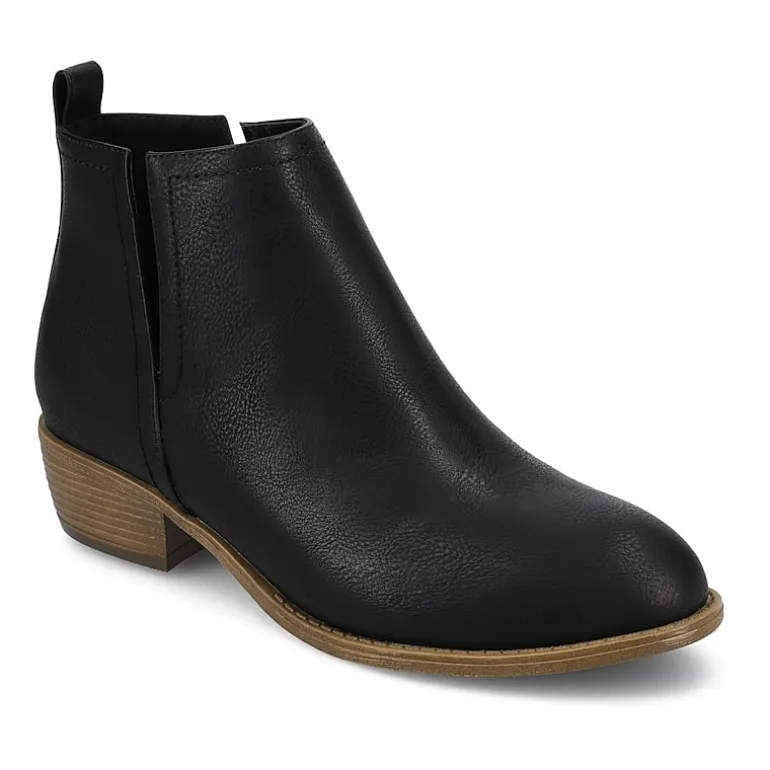 Journee Collection Womens Rimi Block Heel Booties