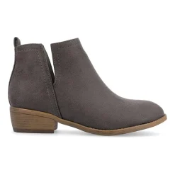 Journee Collection Womens Rimi Block Heel Booties