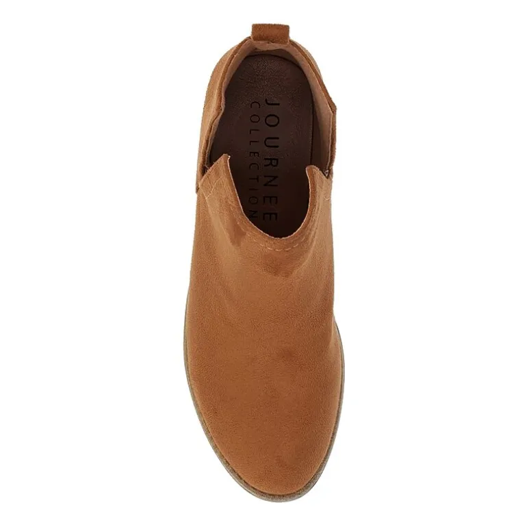 Journee Collection Womens Rimi Block Heel Booties