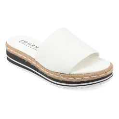 Journee Collection Womens Rosey Slide Sandals