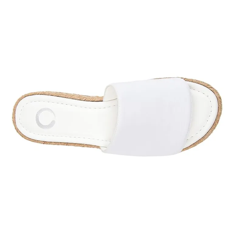 Journee Collection Womens Rosey Slide Sandals