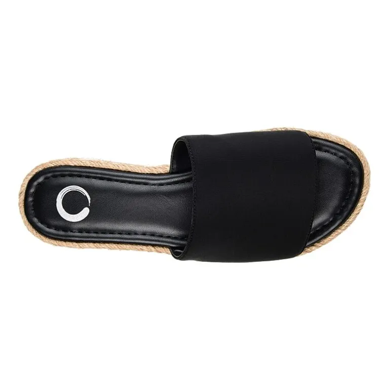 Journee Collection Womens Rosey Slide Sandals