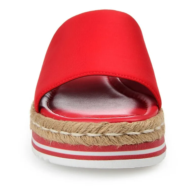 Journee Collection Womens Rosey Slide Sandals