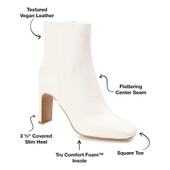 Journee Collection Womens Sarla Block Heel Booties