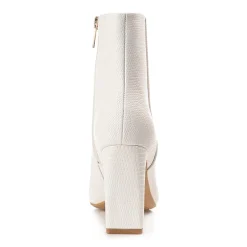 Journee Collection Womens Sarla Block Heel Booties