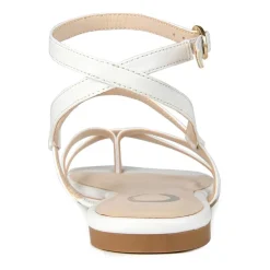 Journee Collection Womens Serissa Flat Sandals