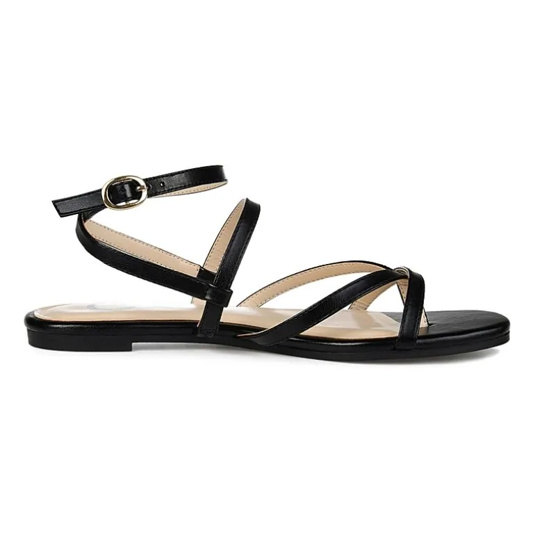 Journee Collection Womens Serissa Flat Sandals