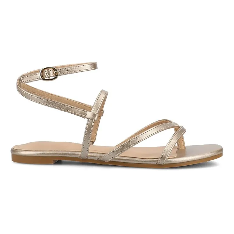 Journee Collection Womens Serissa Flat Sandals