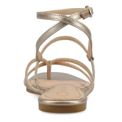 Journee Collection Womens Serissa Flat Sandals