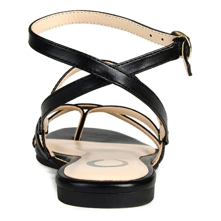Journee Collection Womens Serissa Flat Sandals