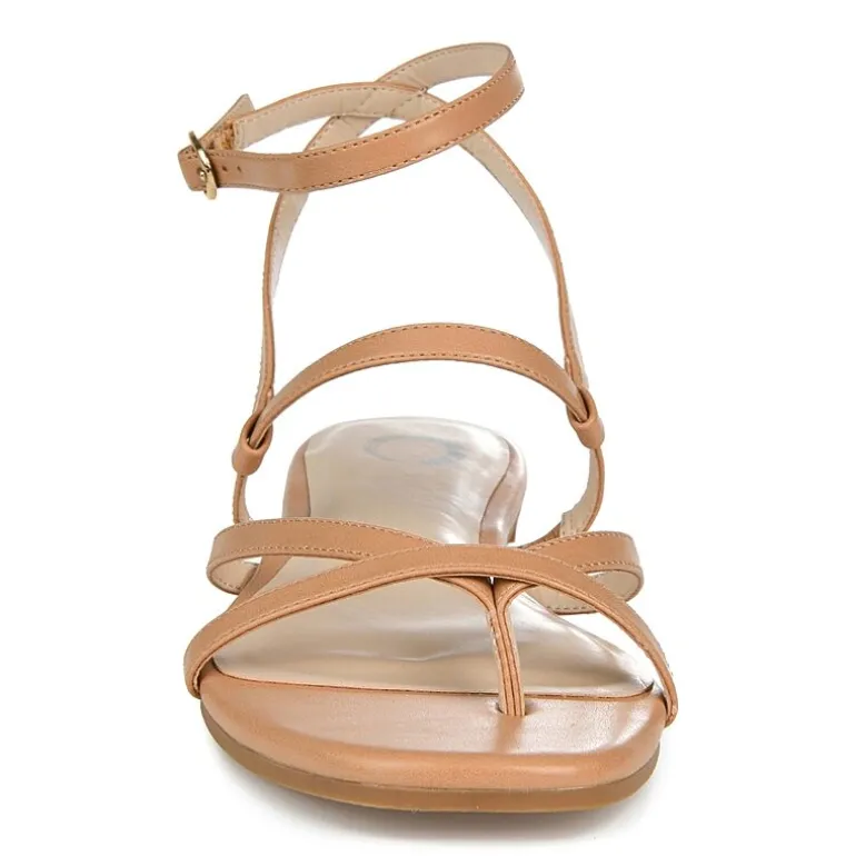Journee Collection Womens Serissa Flat Sandals