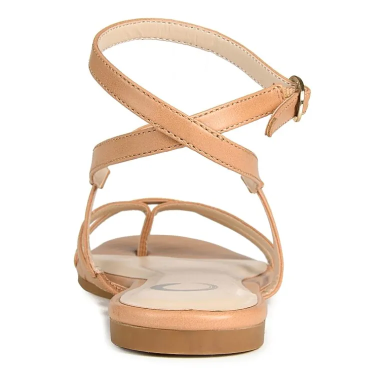 Journee Collection Womens Serissa Flat Sandals
