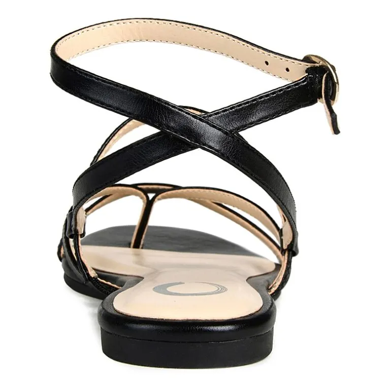 Journee Collection Womens Serissa Flat Sandals