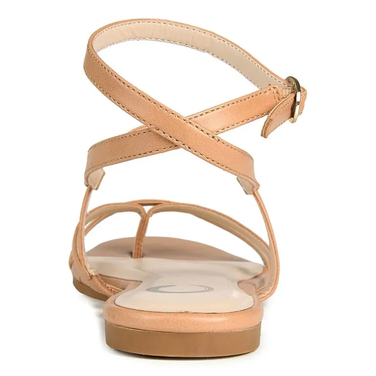 Journee Collection Womens Serissa Flat Sandals