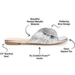 Journee Collection Womens Serlina Slide Sandals