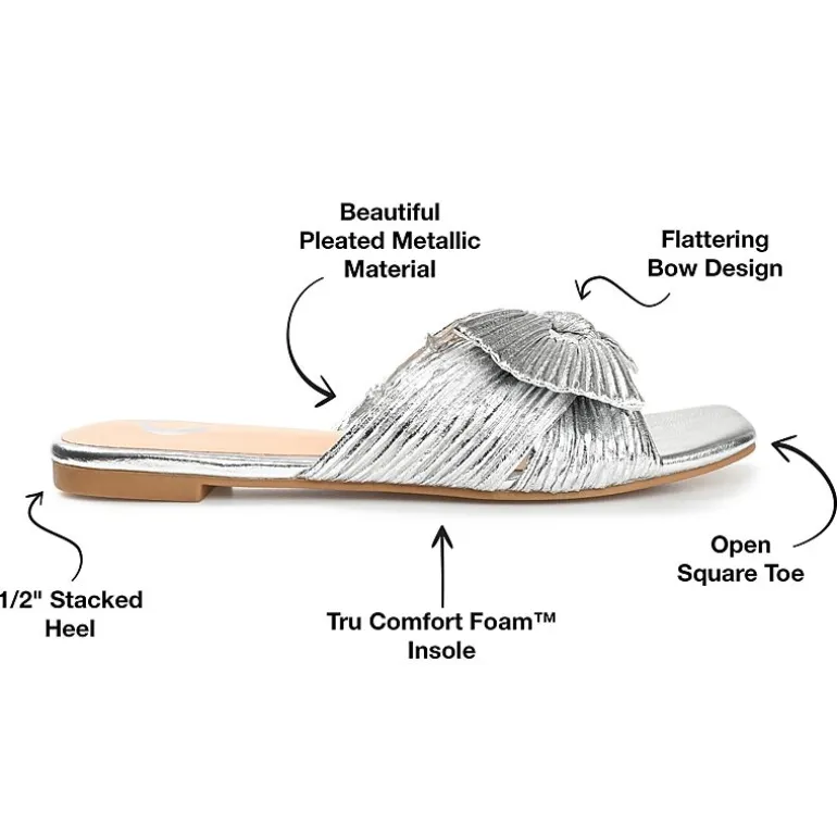 Journee Collection Womens Serlina Slide Sandals