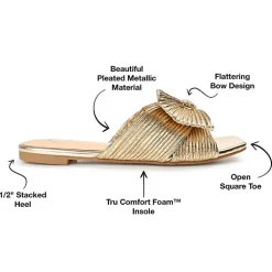 Journee Collection Womens Serlina Slide Sandals
