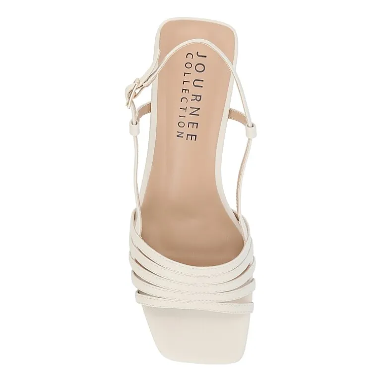 Journee Collection Womens Shayana Heeled Sandals