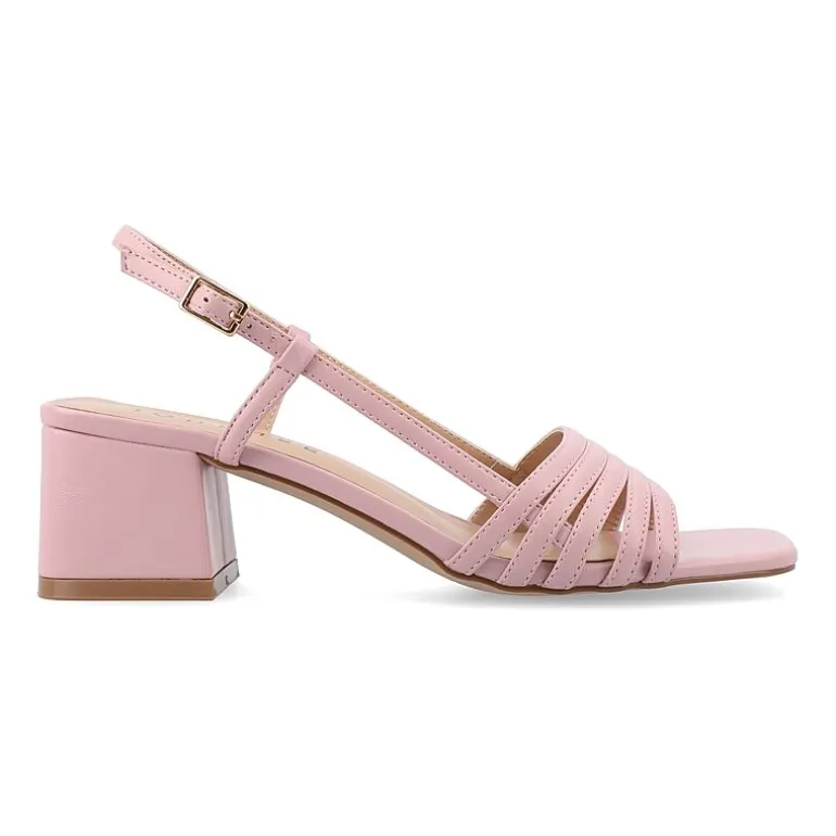 Journee Collection Womens Shayana Heeled Sandals