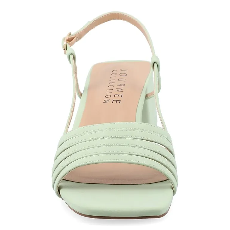 Journee Collection Womens Shayana Heeled Sandals