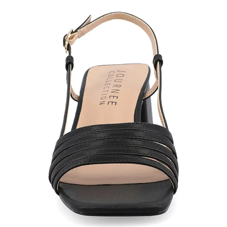 Journee Collection Womens Shayana Heeled Sandals