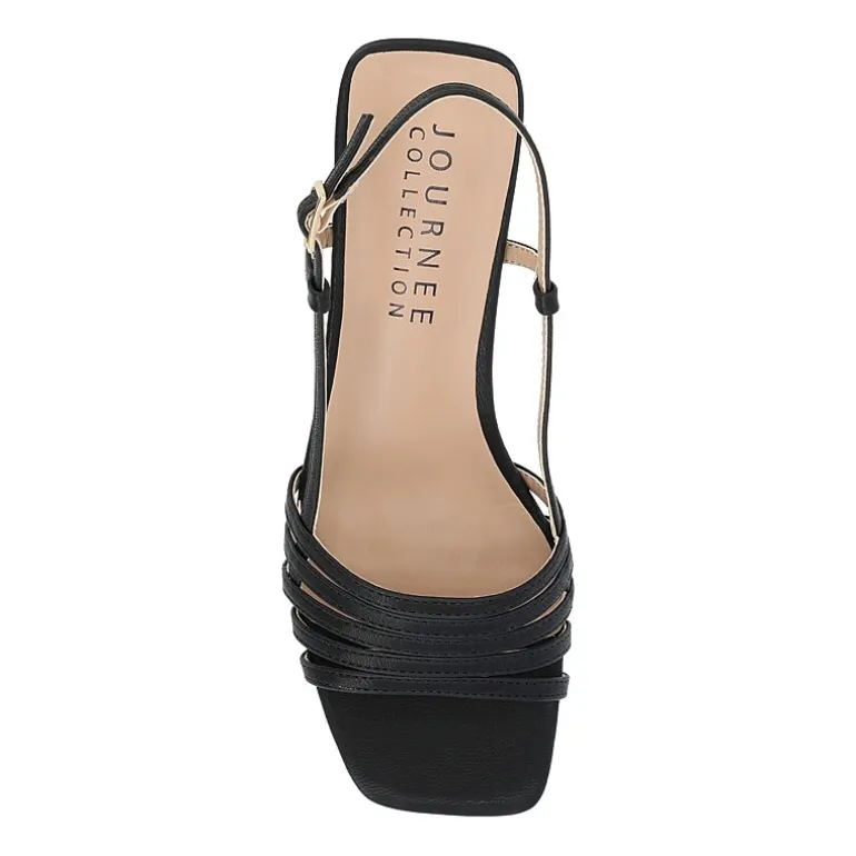 Journee Collection Womens Shayana Heeled Sandals