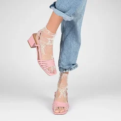 Journee Collection Womens Shayana Heeled Sandals