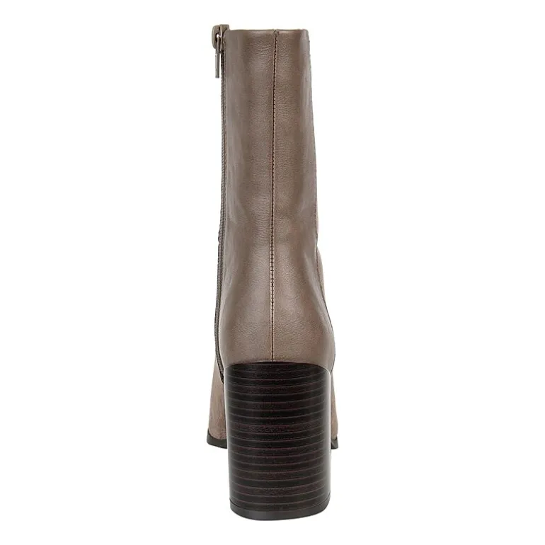 Journee Collection Womens Sharlie Stacked Heel Booties