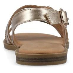 Journee Collection Womens Solay Ankle Strap Flat Sandals