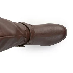 Journee Collection Womens Spokane Studded Riding Boots
