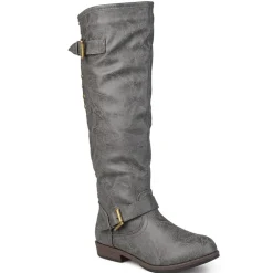 Journee Collection Womens Spokane Studded Riding Boots