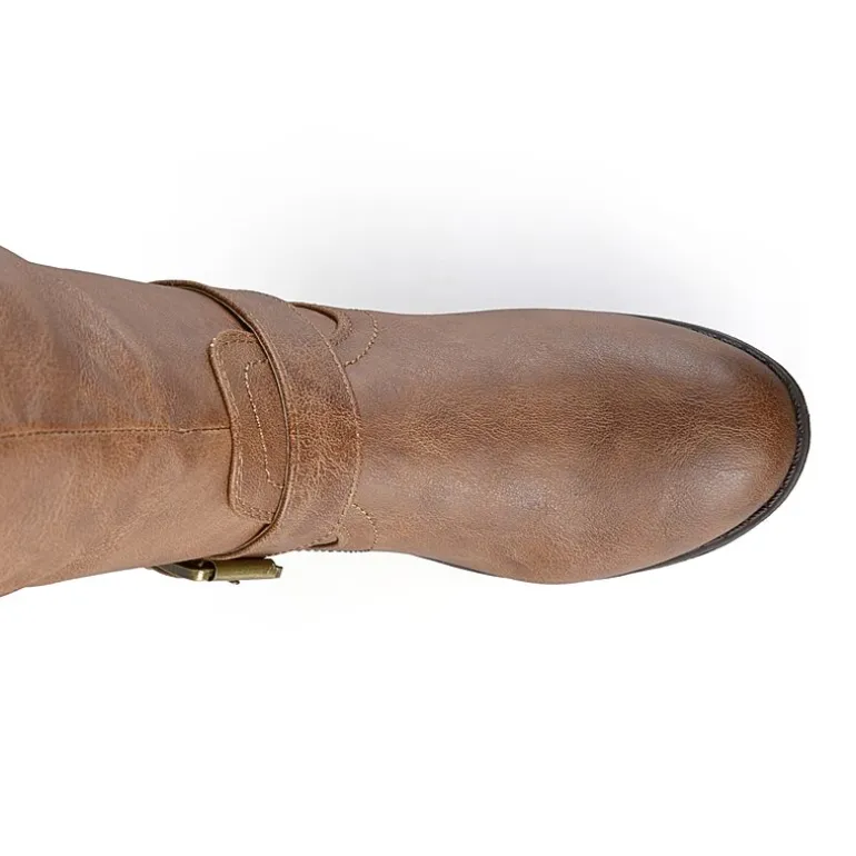 Journee Collection Womens Spokane Studded Riding Boots