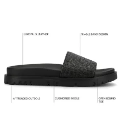 Journee Collection Womens Starr Flat Sandals