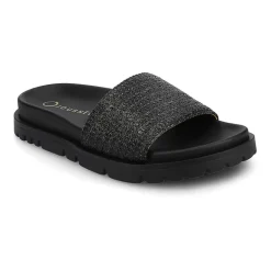 Journee Collection Womens Starr Flat Sandals