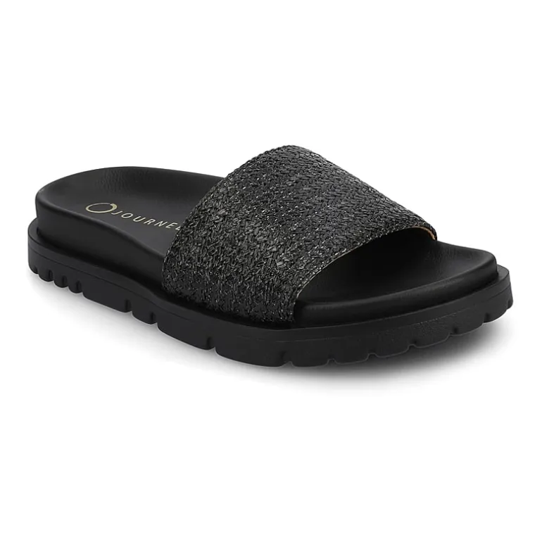 Journee Collection Womens Starr Flat Sandals
