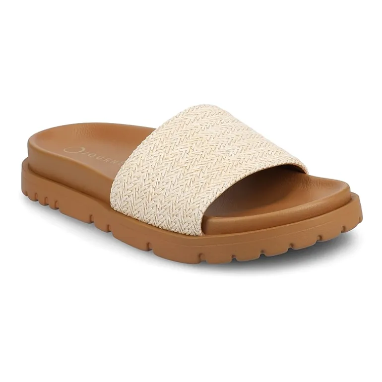 Journee Collection Womens Starr Flat Sandals